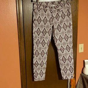 Cropped skinny jeans